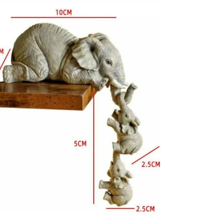 ELEPHANT KINSHIP SCULPTURE