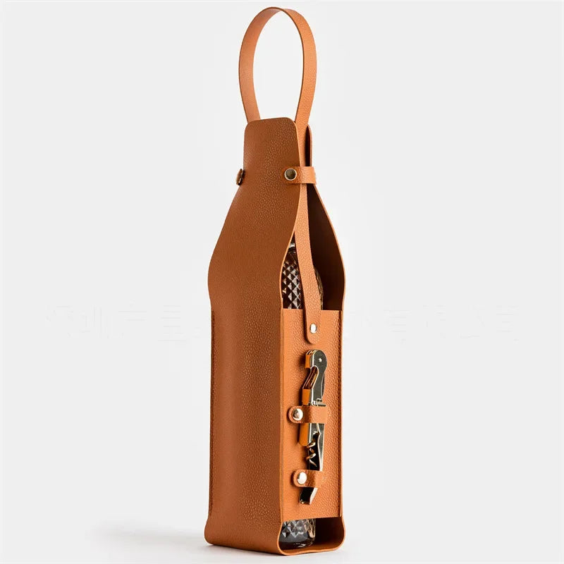 ARLO LEATHER BOTTLE TOTE