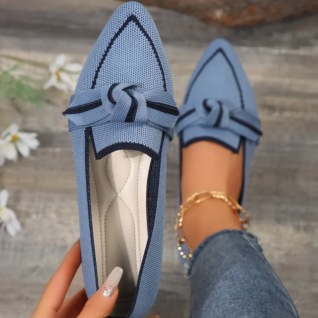VALENTINA KNIT FLATS