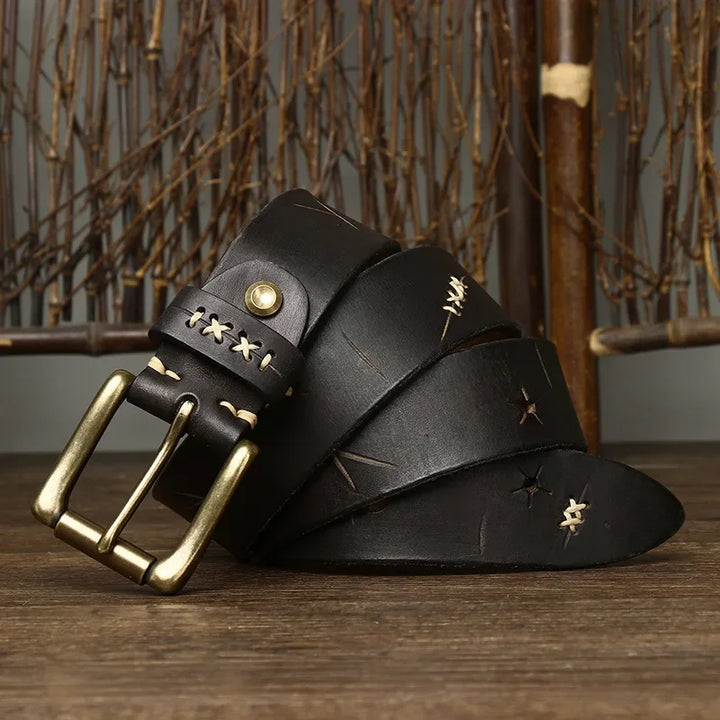 CANYON BUFFALO LEATHER BELT