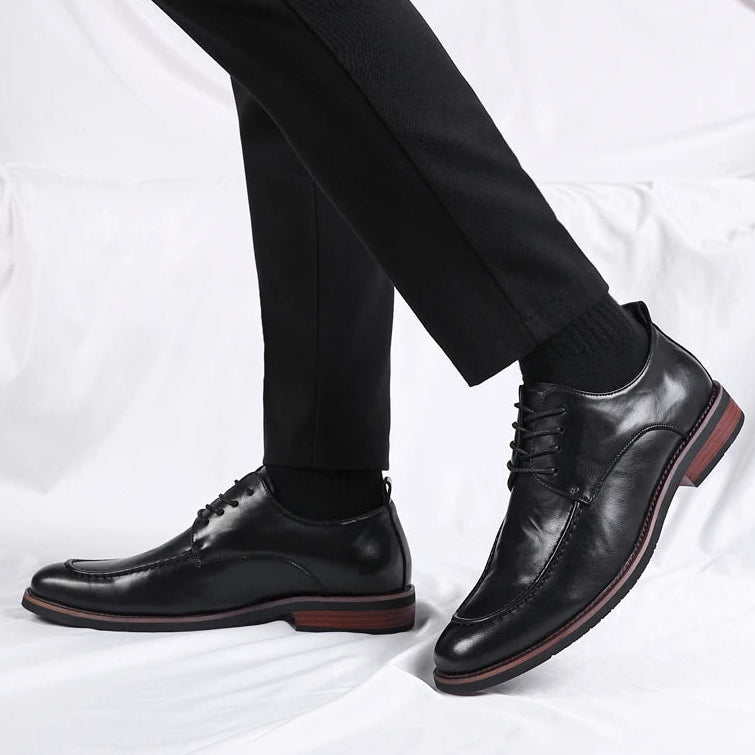 HARRISON COLE LEATHER DERBY