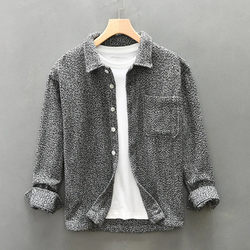 GRAYSON HOLT LOFT-KNIT SHIRT