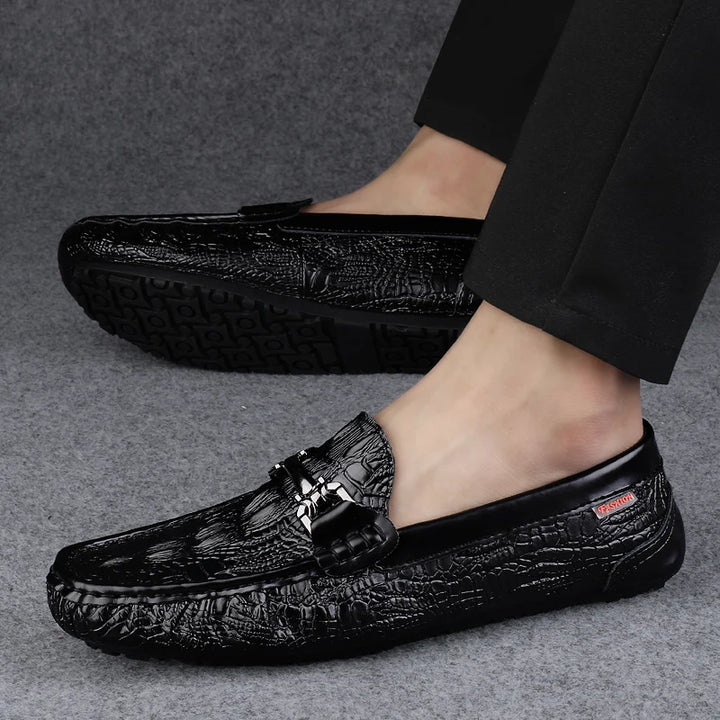 OXFORD CROCODILE BROGANS