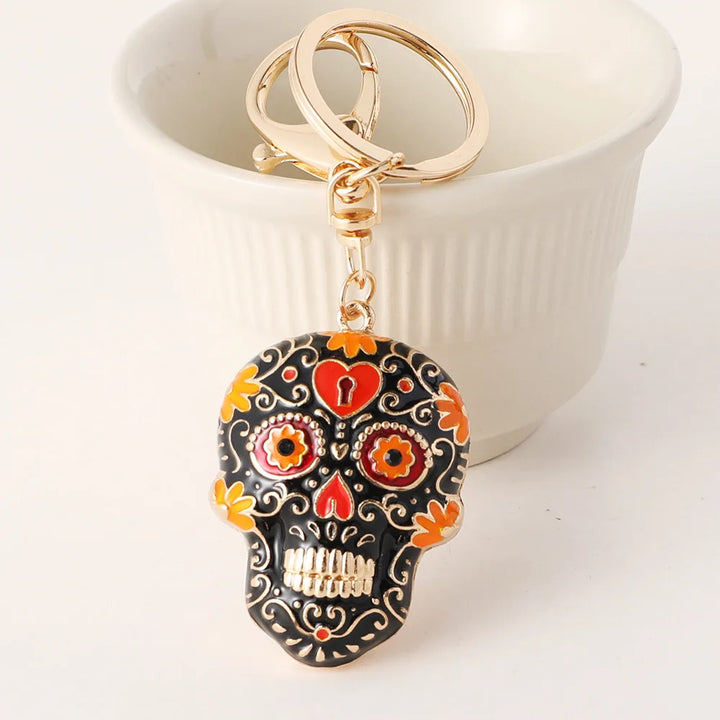 CALAVERA SKULL KEYCHAIN