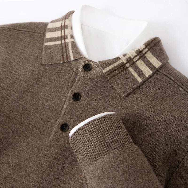 LANGFORD CASHMERE POLO