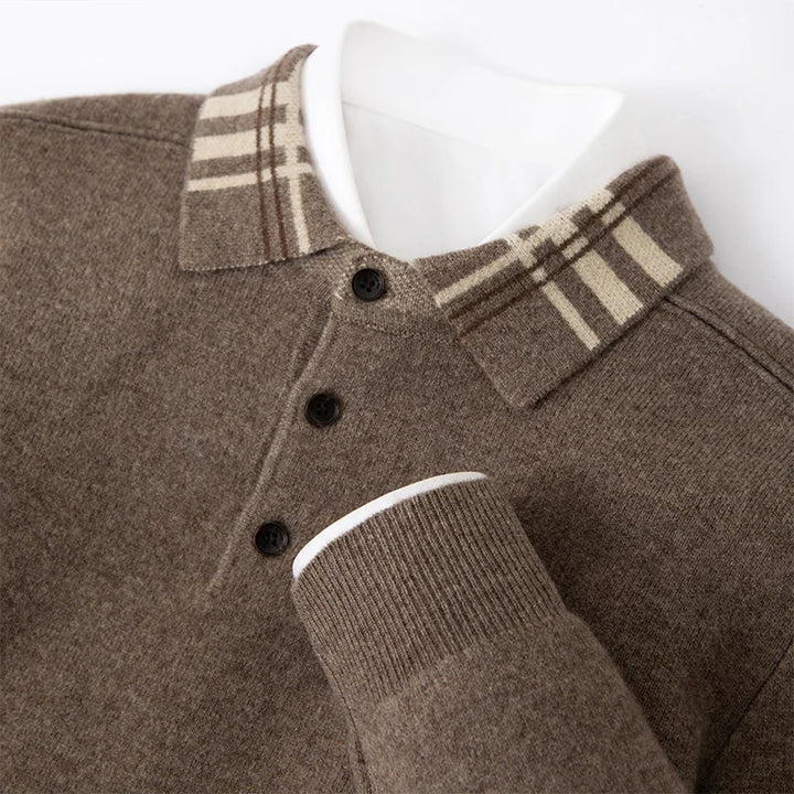 LANGFORD CASHMERE POLO