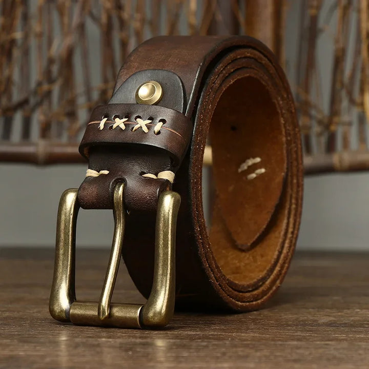 CANYON BUFFALO LEATHER BELT