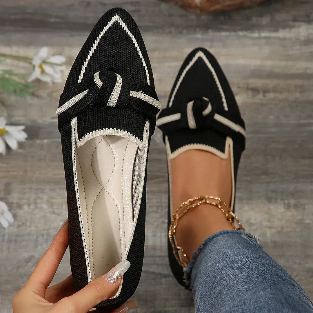 VALENTINA KNIT FLATS