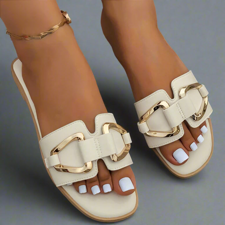 SAN MARINO LEATHER SANDAL