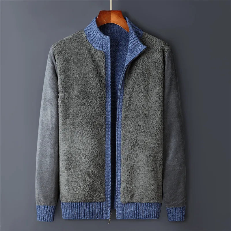 EVERTON WOOL ZIP CARDIGAN