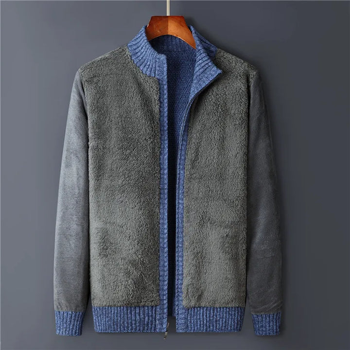 EVERTON WOOL ZIP CARDIGAN