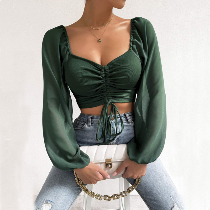 SERAFINA CINCH BLOUSE