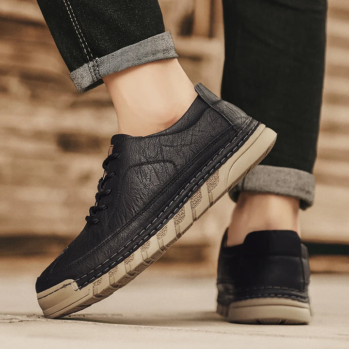 IRONCLAD LEATHER SNEAKERS