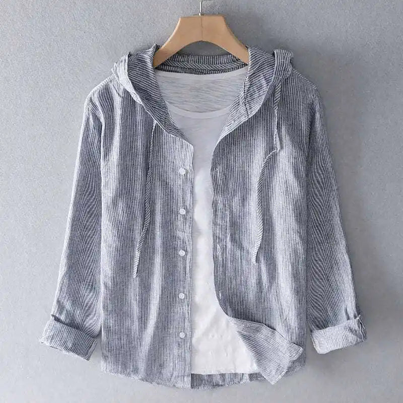 WILLOW COVE LINEN HOODIE
