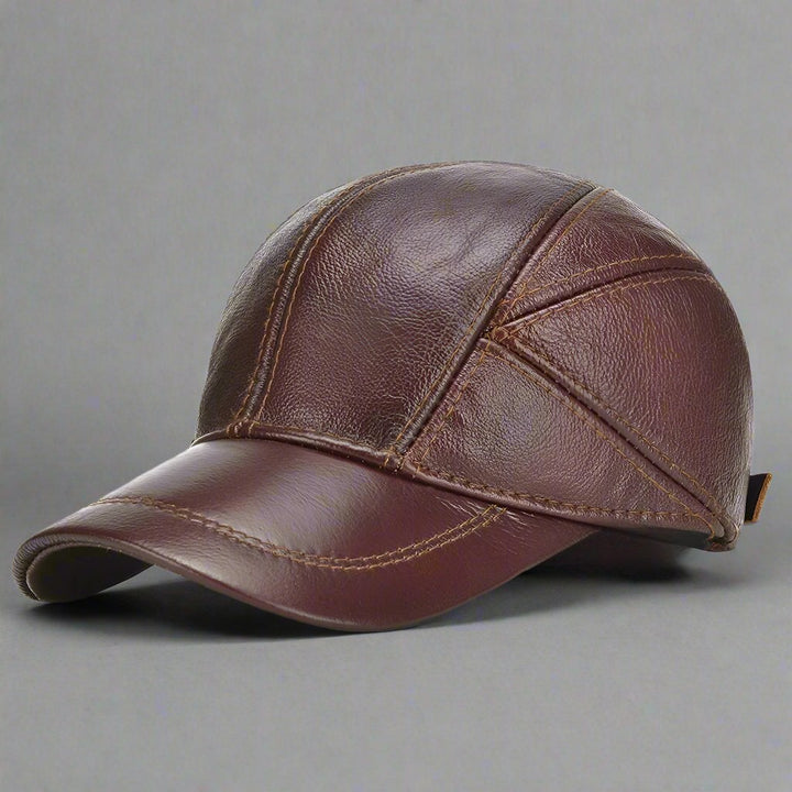 BOROUGH PARK LEATHER CAP