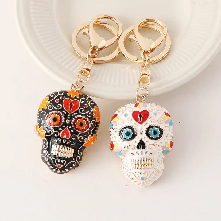 CALAVERA SKULL KEYCHAIN