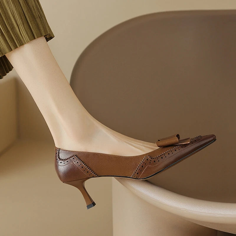 MELENA BOW HEELS