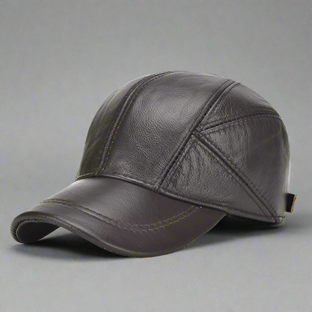 BOROUGH PARK LEATHER CAP