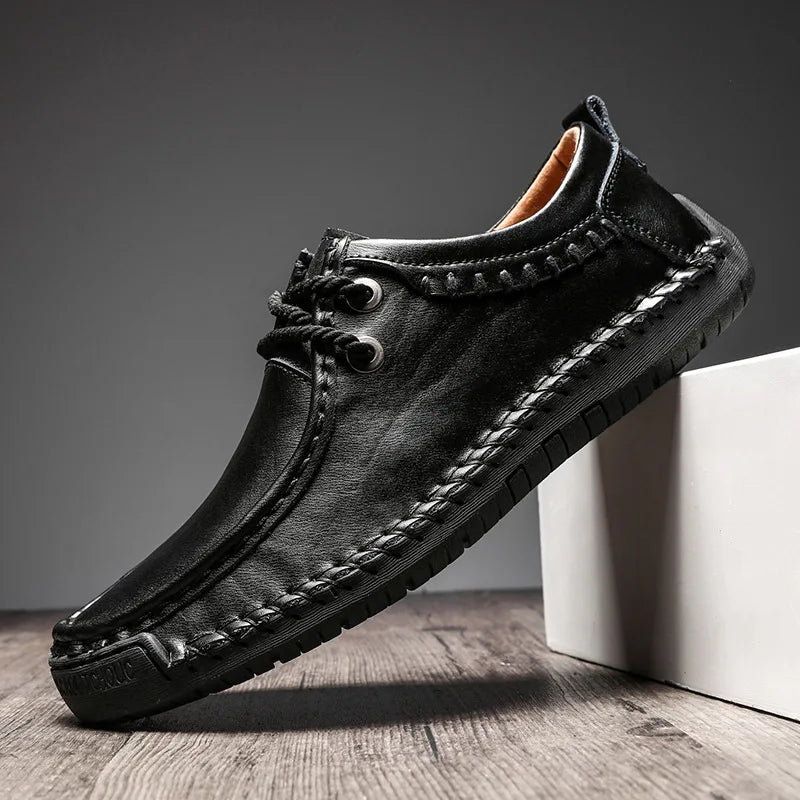 HUDSON RIDGE LEATHER MOCCASIN