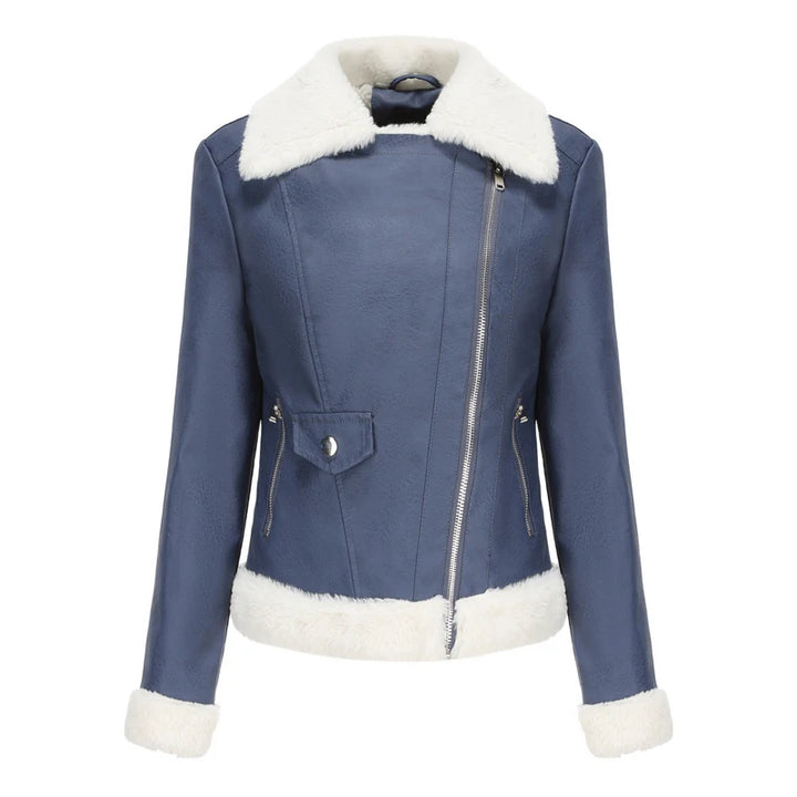 BALLENCIA LEATHER BOMBER JACKET