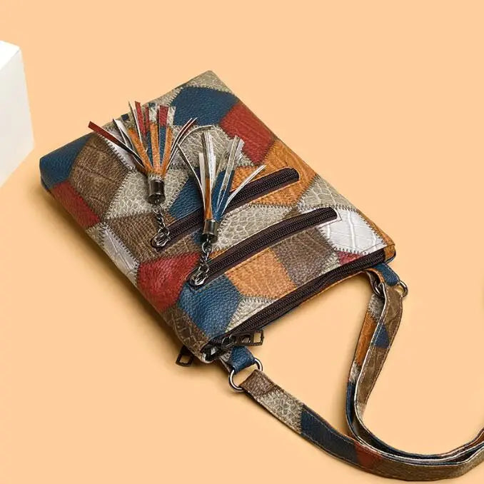 SOLANA MOSAIC CROSSBODY BAG