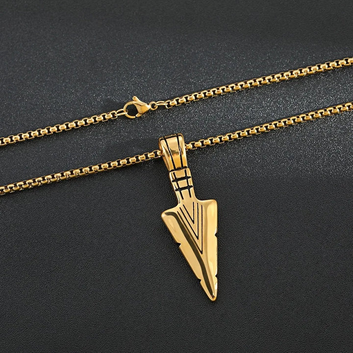 BLACKHAWK ARROWHEAD NECKLACE