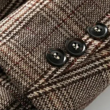 AURORA PLAID BLAZER