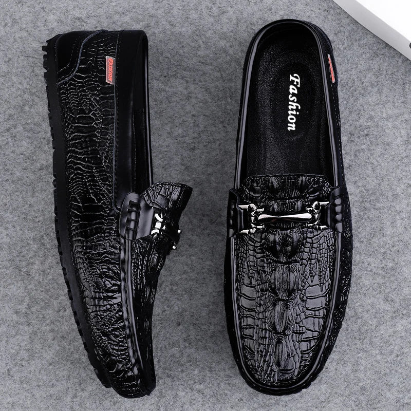 OXFORD CROCODILE BROGANS