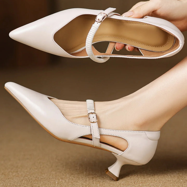 AVANI GENUINE LEATHER HEELS