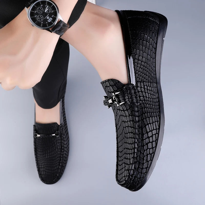 VIPER CREST LOAFERS