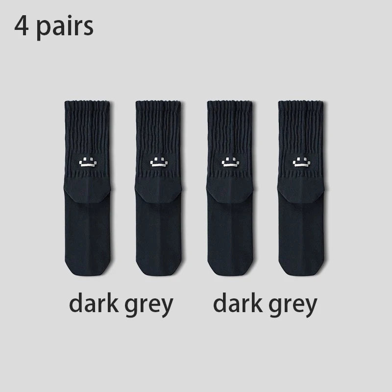 SMIRKSTACK CREW SOCKS - 4 PACK