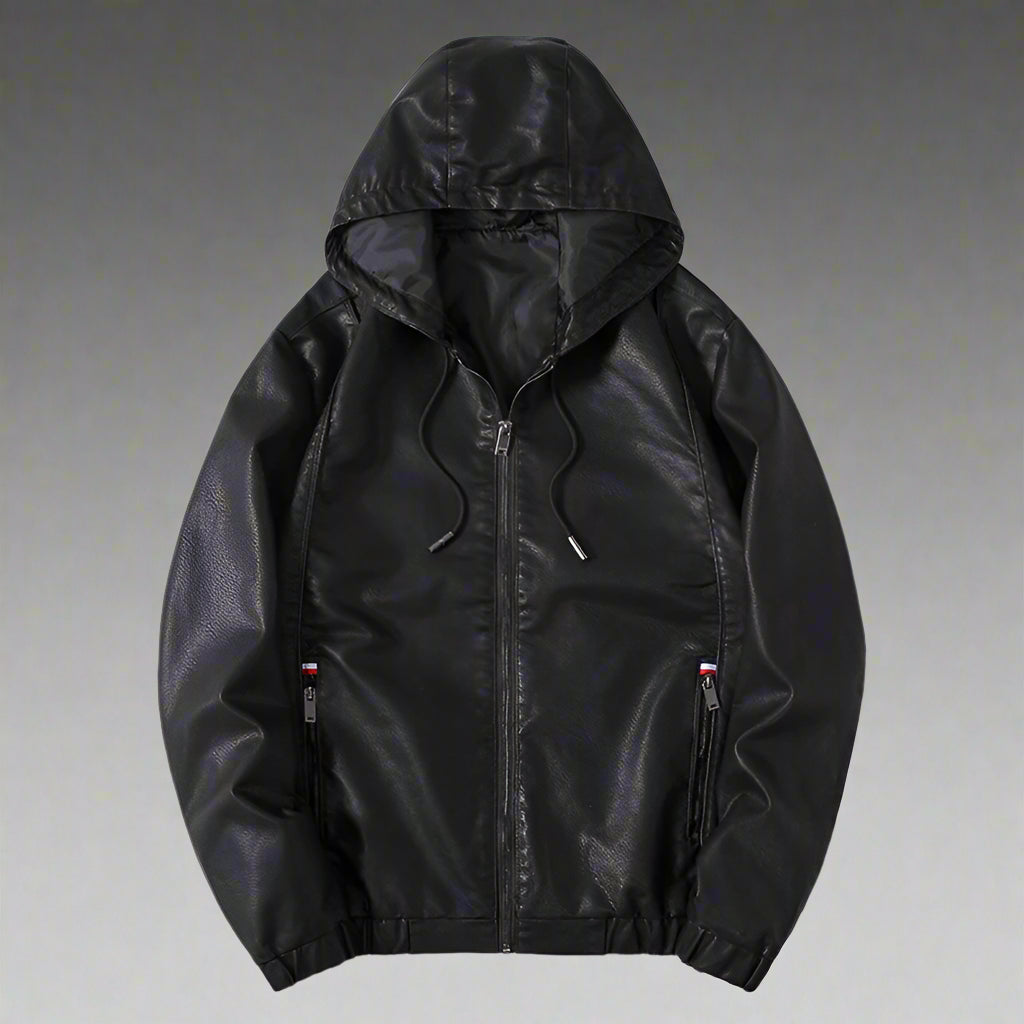 STERLING HEIGHTS LEATHER JACKET