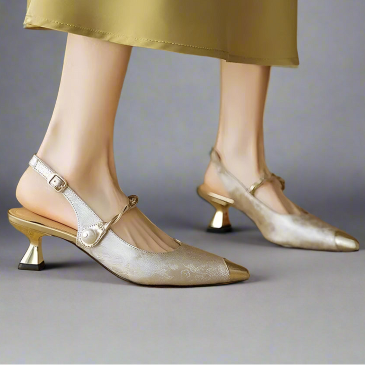 FLORENTINA VINTAGE SCULPTED HEEL