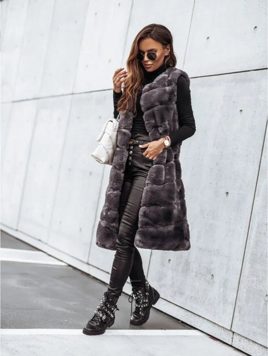 Silverton Fox Fur Trench