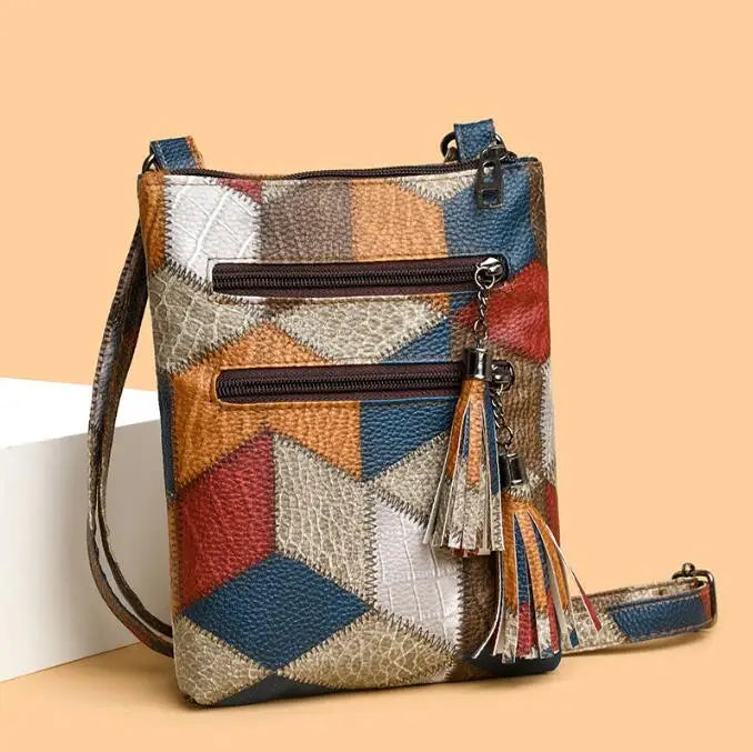 SOLANA MOSAIC CROSSBODY BAG