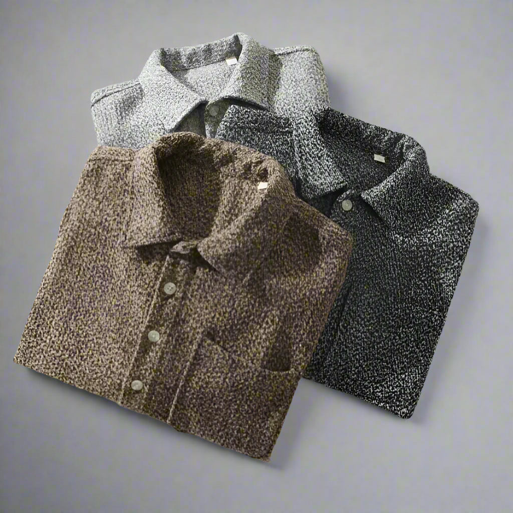 GRAYSON HOLT LOFT-KNIT SHIRT