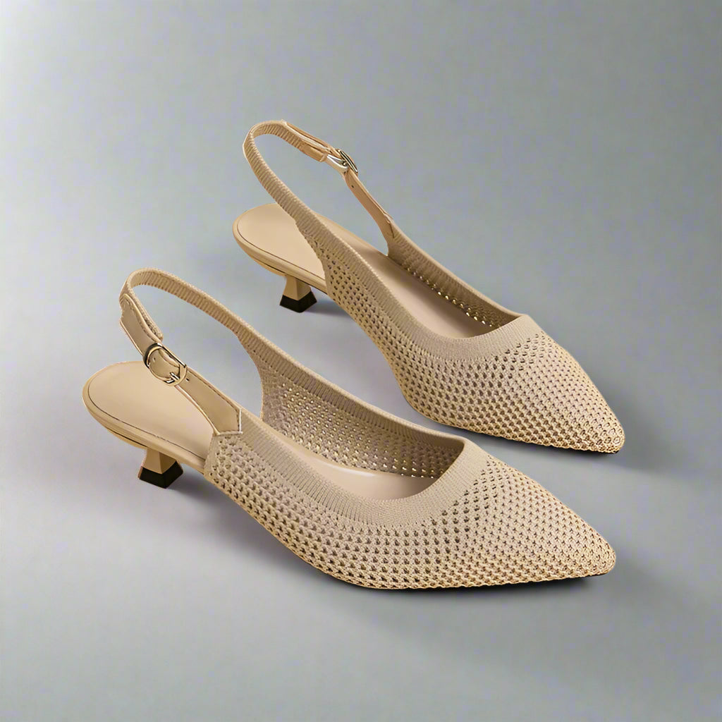 AVELINA MESH HEELS