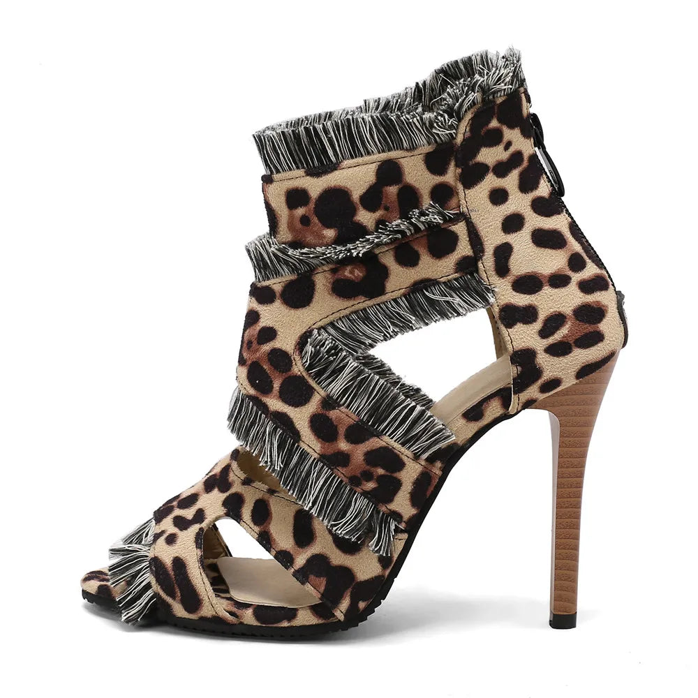 DAHLIA RAE DENIM HEELS