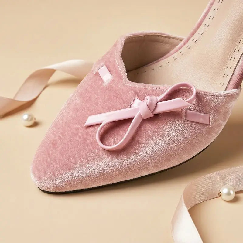 ARLENA BOW HEELS