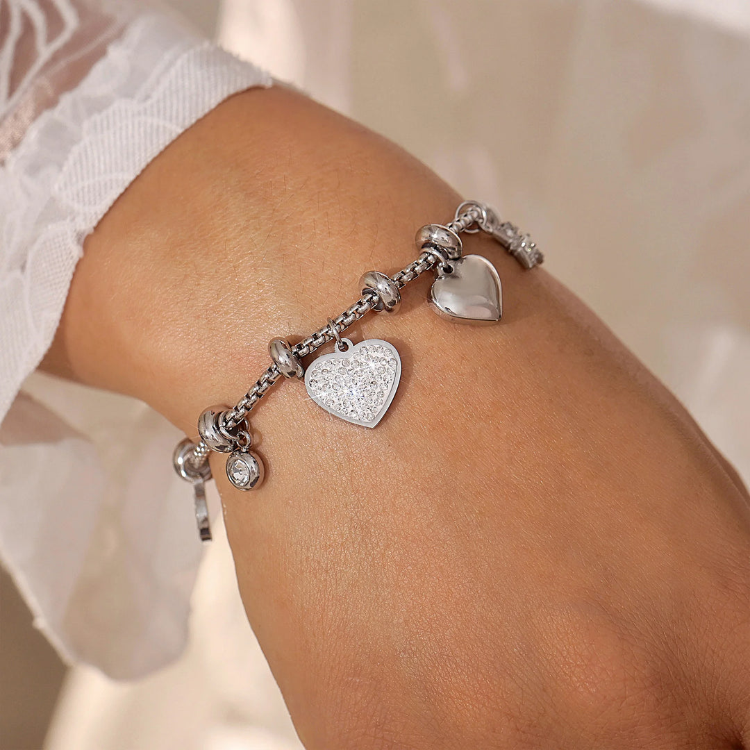 MILA LECLAIR CHARM BRACELET