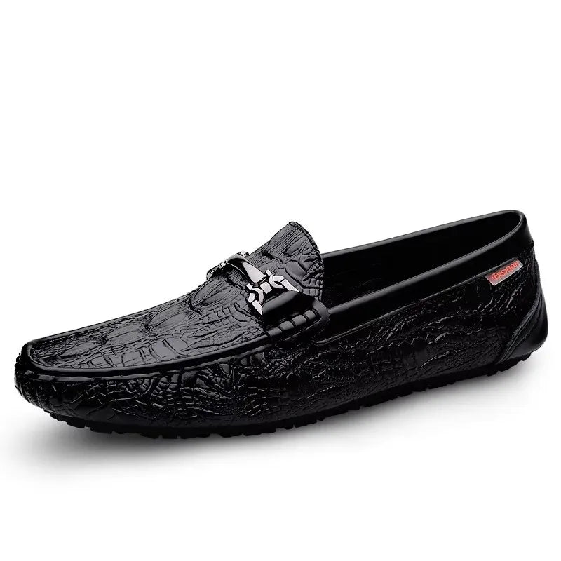 OXFORD CROCODILE BROGANS