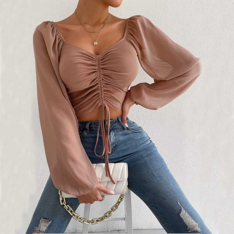 SERAFINA CINCH BLOUSE