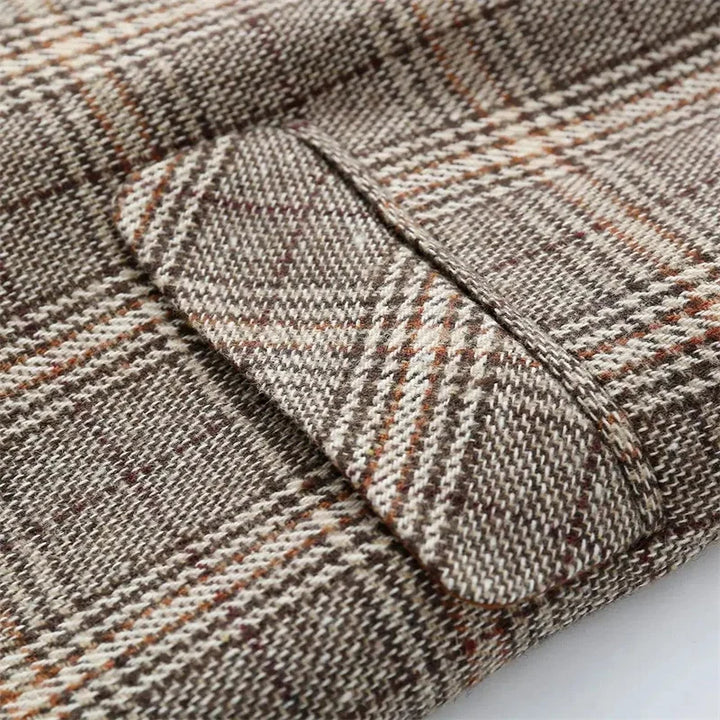 AURORA PLAID BLAZER