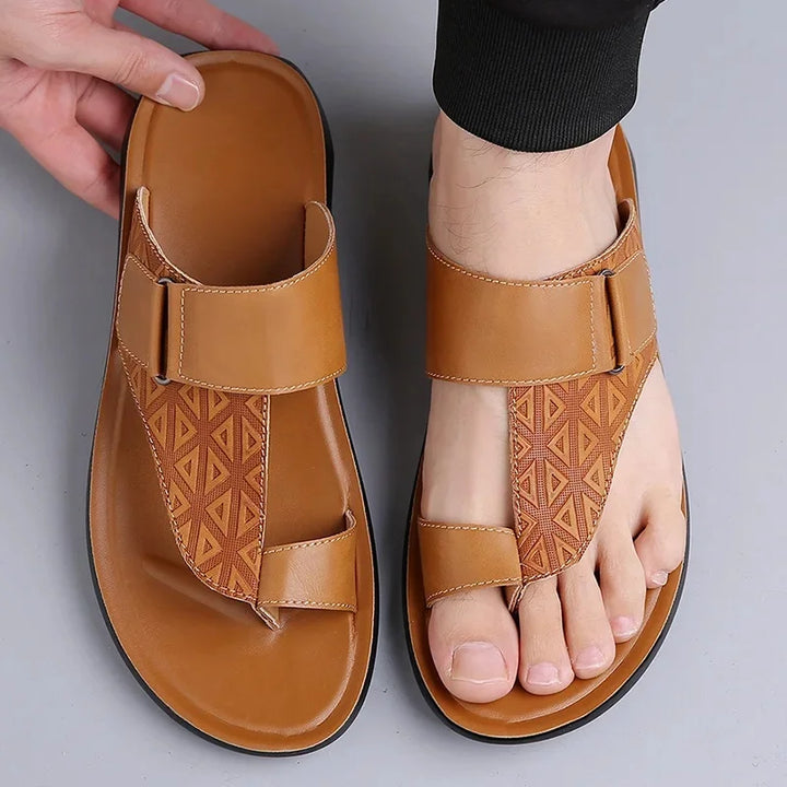 STONEHAVEN LEATHER SANDALS
