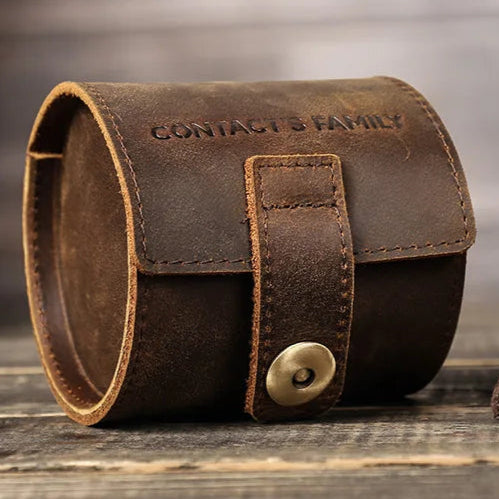 RIDGEBOUND LEATHER WATCH CASE