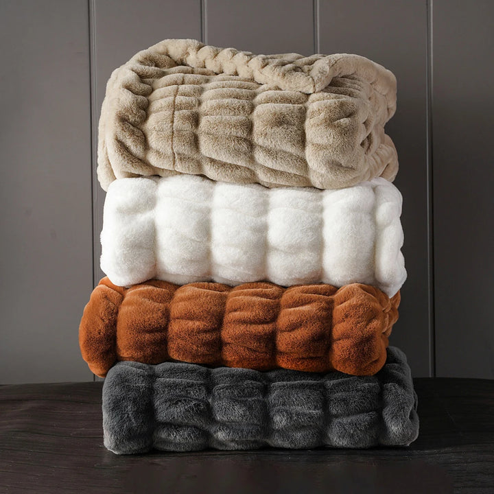 ASPEN PLUSH THROW BLANKET