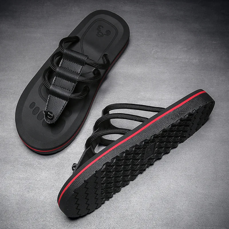 PIERWAY ACTIVEFOAM LEATHER SANDALS