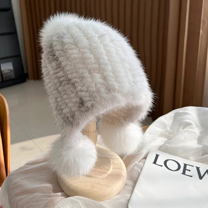 SORAYA MINK FUR BEANIE