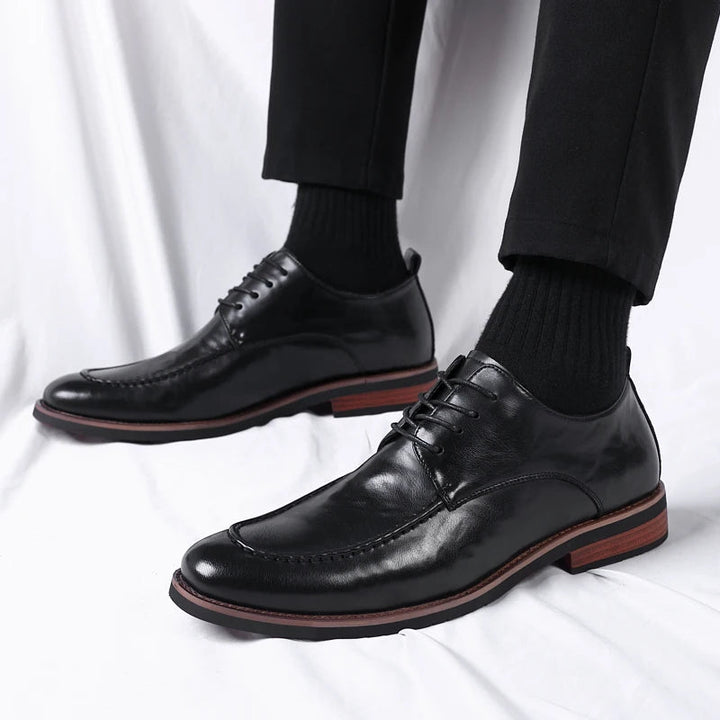 HARRISON COLE LEATHER DERBY