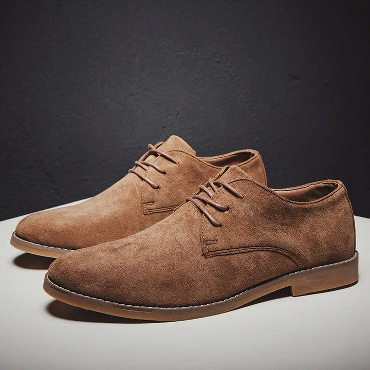 CLARK MASON SUEDE OXFORDS